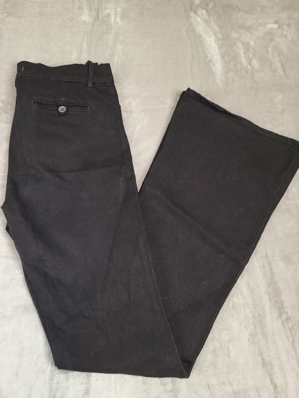 J Brand Black Bootcut Jeans Women's Size 31 High Waist Stretch Denim Flare